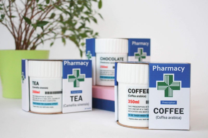 Gift Republic Pill Pot Coffee, Multicolor (GR330036) - Image 4